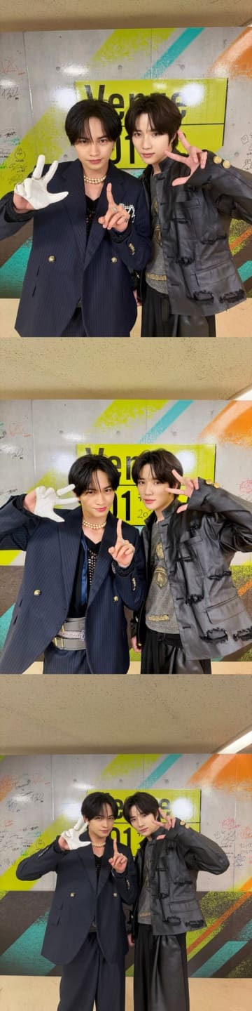 TXT・ボムギュ＆中島健人、“日韓美男子”コラボに反響続々「王子様が2人も…」「夢みたい」【PHOTO】