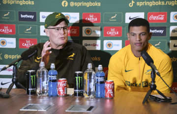 南ア代表コルビ、マークスが先発　ラグビー、日本とのテストマッチ