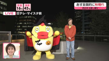 【あすの天気】全国的にさわやかな秋晴れ