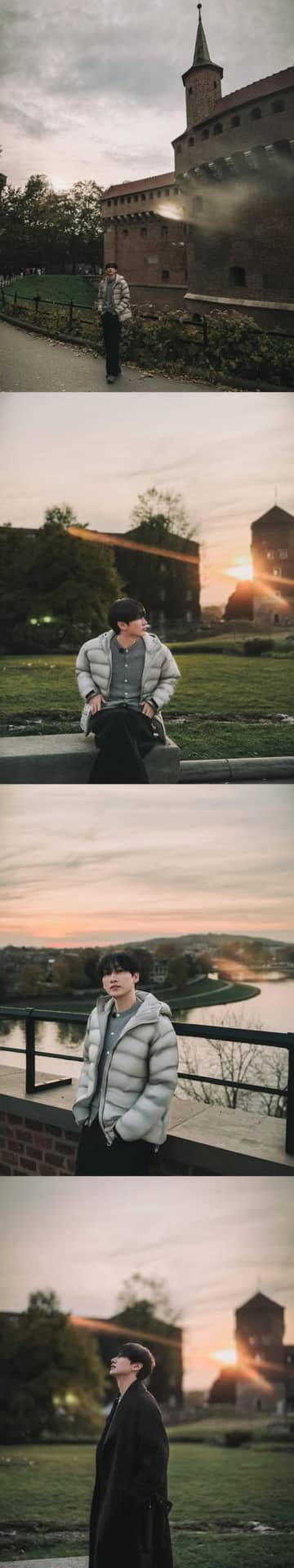 「彼氏すぎ」SUPER JUNIOR・ウニョク、映画のワンシーンのような夕暮れSHOTに反響【PHOTO】