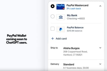 PayPal、ChatGPTの即時決済「Instant Checkout」に対応