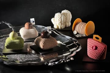 「マサヒコオズミパリ」大丸東京にオープン、“まるで座布団”で人気のモンブラン＆赤煉瓦着想クッキー缶