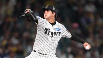 【阪神】髙橋遥人にアクシデント　打球が左腕付近に直撃　1死満塁で交代