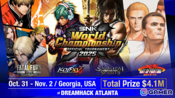 賞金総額410万ドルのSNK格闘ゲーム世界大会「SNK World Championship 2025」配信情報が公開！