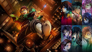 『劇場版「鬼滅の刃」無限城編 第一章』入場者特典第9弾「第1弾キービジュアルクリアスタンド」11月1日より配布