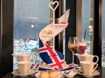 万博ロスの人にもおすすめ!コンラッド大阪のイギリスと秋の味覚を楽しめるアフタヌーンティー