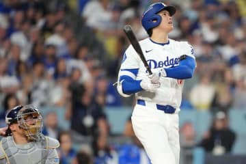 【MLB】大谷翔平「1番DH」スタメン　“新人右腕”と対決の本拠地最終戦、2試合ぶりアーチで世界一王手なるか