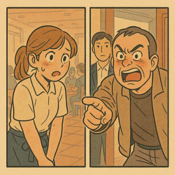 「詰めれば座れるだろ！」と怒鳴る横柄な客を帰らせた、店長のある一言とは？【短編小説】