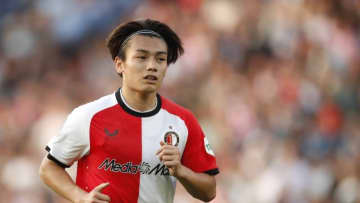 フェイエノールト上田綺世が激白！「批判なんて…」蘭で2桁ゴール、移籍報道も