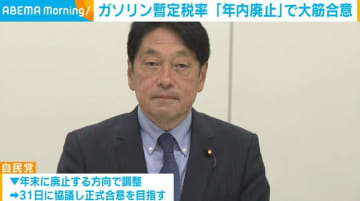 ガソリンの暫定税率 「年内廃止」で大筋合意