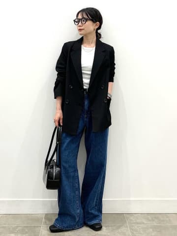 「かっちりしすぎ」を回避！【GU】大人が真似したい♡「抜け感ジャケットコーデ」