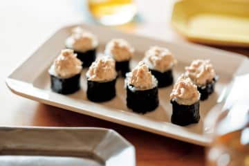 今井亮さんの「海苔巻き ツナマヨのっけ」レシピ。ブームを見つけてあげると献立を決めるのがラクになりますよ！