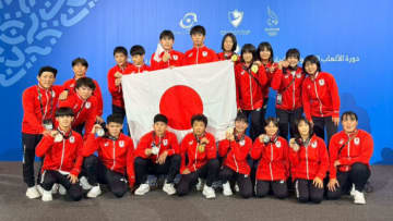 ＜レスリング＞牛窓勝心（京都・丹後緑風高）勝目結羽（愛知・至学館高）が優勝…2025年アジア・ユース大会・最終日