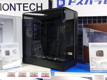 スリムになった曲面ガラスのピラーレスPCケース「KING 45」シリーズがMONTECHから