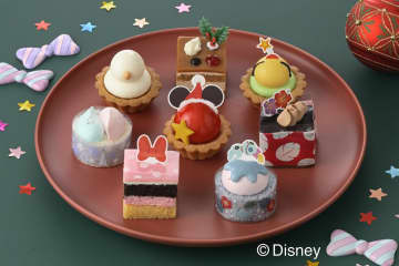 銀座コージーコーナー、ディズニーデザインのクリスマス限定ケーキなど販売