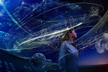 満天の星空×YOASOBIらの星ソングに浸るプログラム、コニカミノルタプラネタリウム東京3館で