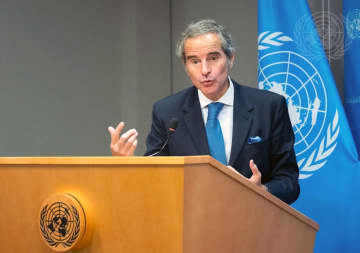 IAEAのグロッシ氏、立候補へ　国連事務総長選、グテレス氏後任