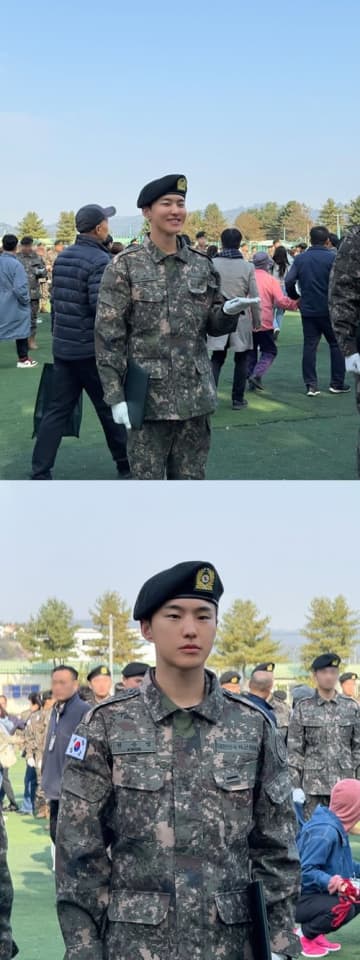 SEVENTEEN・ホシ、“兵役中”の近況公開！軍服姿の凛々しいビジュアルに反響「かっこいい」【PHOTO】