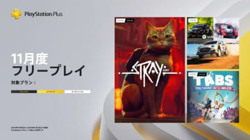 PS Plus、11月国内向けフリープレイは迷い猫ADV「Stray」を配信グダグダ物理演算戦闘シム「Totally Accurate Battle Simulator」など3本！ 11月4日～