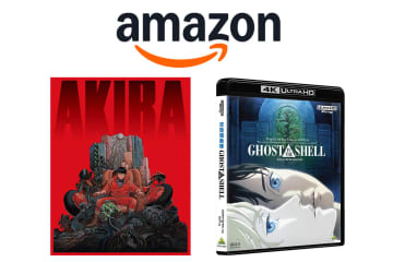 【AmazonスマイルSALE】『AKIRA』『攻殻機動隊』など、名作4K UHDソフトが大幅値引き中！