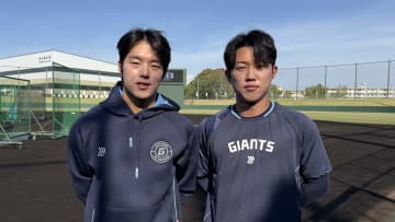 【ロッテ】韓国プロ野球チーム「ロッテ・ジャイアンツ」所属の2選手が秋季キャンプに参加　両チームの交流強化を図る