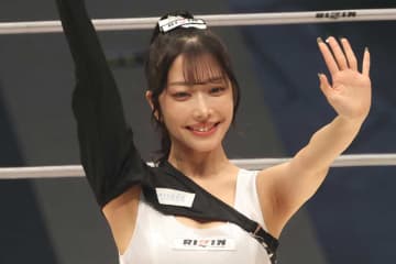 「このラウンドガール可愛い」ボクシング中継に視聴者「可愛い」　正体は元RIZINガール