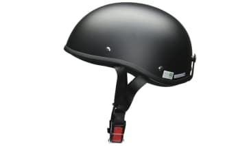 シンプルデザインで使いやすい、LEADのハーフヘルメットがAmazonでお手頃になってます