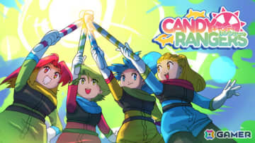 4人のキャラクターを同時操作するオンレール・シューティング「キャンディレンジャー」PS5パッケージ版が2026年2月26日に発売！