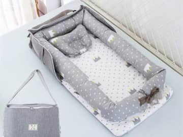 添い寝や日中の居場所にお役立ち♪軽くて持ち運べる『ベッドインベッド』がAmazonスマイルセールに登場！