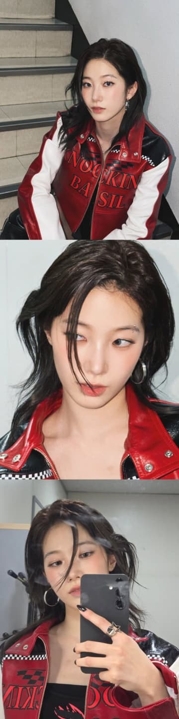 「イ、イケメンすぎる…」LE SSERAFIM・カズハ、“メンズライク”な新ビジュアルに沼落ちファン続出！【PHOTO】