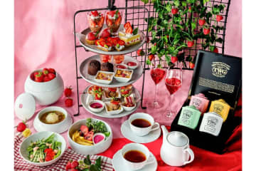 【川崎キングスカイフロント東急REIホテル】イチゴの魅力を多彩に引き出すアフタヌーンティー登場