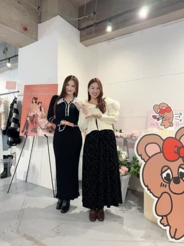 手島優、お気に入りのブランドのポップアップストアへ「お人柄もめちゃくちゃ好きで、大ファンです」