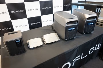 EcoFlow、1000Whクラス世界最小・最軽量ポータブル電源「DELTA 3 1000 Air」など5モデル一挙発表