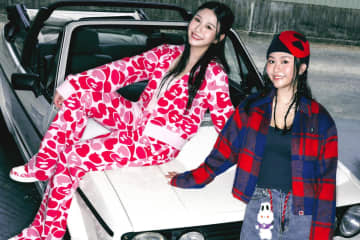 ア ベイシング エイプのガールズライン「APEE」再始動、初の旗艦店を原宿にオープン