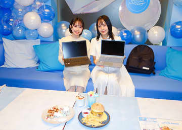 原宿の人気カフェ「Cafe STUDIO」とコラボした「dynabook BLUE STUDIO」を開催中！