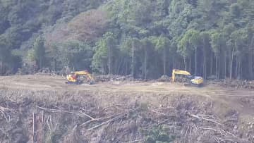 鴨川メガソーラー 工事が一時中止 許可条件に違反する伐採のため~千葉県