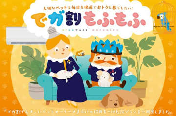 ペットと暮らすご家庭に寄り添うニチガスの新プラン『でガ割もふもふ』第一弾、11月1日より受付開始！　～「わんわんの日」から「にゃんにゃんの日」までの限定受付！ペットとの生活をエネルギーから支える～