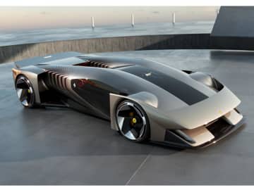 フェラーリがデジタルハイパーカー「F76」を発表、斬新なデザインにも注目が集まる