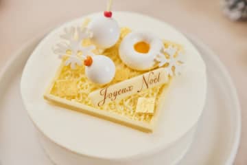 ティアド, オートグラフ コレクション、“真っ白な雪”をイメージした25年クリスマスケーキ