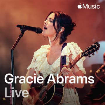 グレイシー・エイブラムス、ライヴ音源収録『Apple Music Live: Gracie Abrams』をデジタルリリース