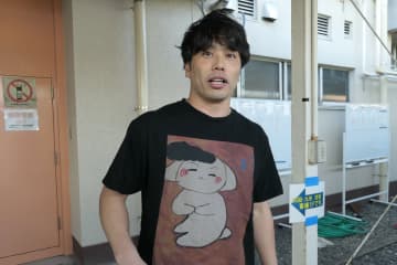 【四日市競輪・ＧⅢ泗水杯争奪戦】岩本俊介が謎のＴシャツを着て意気込み語る「すごいでしょ、この絵」