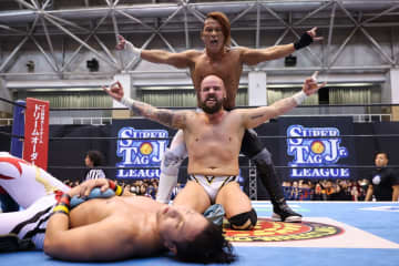 【新日本】石森＆エックス組、デスペラード組を粉砕し『SJTL』Bブロック首位決戦へ照準「俺らは忘れてねぇぞ、しっかり楽しませてやるからな」