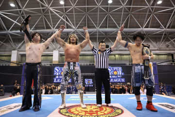 【新日本】YOH、王者組を「極楽送り」予告。10.30福井Aブロック全勝首位決戦を前に、DOUKI＆SHOをパラダイスロック葬