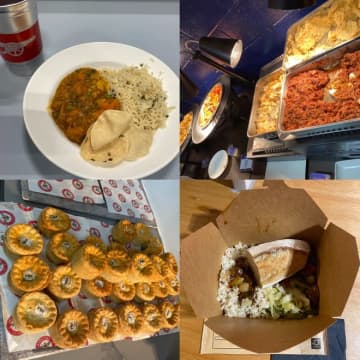 プレミアリーグはおもてなしも世界トップレベル！ 豪華な品揃えとクオリティの“メディア飯”を紹介！ 驚きだったのは…【現地発】