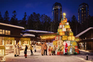 【牧草＆牛乳瓶がツリーに】リゾナーレトマムで「ファームクリスマス」初開催決定！カウベルの音色コンサートやリース型限定ケーキなど、温かな北海道の冬を体験！