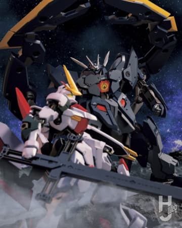 「ASW-G-61 ガンダム・ザガン」をスクラッチ製作。独特なシルエットをプラ板工作と各種ジャンクパーツを駆使して精度高く再現『機動戦士ガンダム 鉄血のオルフェンズ ウルズハント』