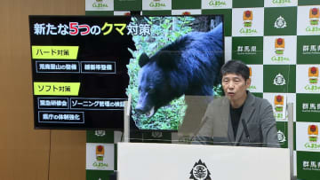 クマ対策「私が率先して狩猟免許を」群馬県知事が新たな環境作りや職員育成など対策発表　県内で人身被害8件