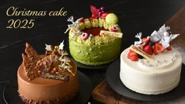【JAPANケーキショー入賞作も】グランドプリンスホテル広島のXmasケーキ予約開始！王道いちご、濃厚ショコラ、ピスタチオ尽くしなど全3種＆少人数ミニケーキも登場！