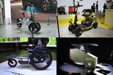 トヨタらが展示する「次世代モビリティ」　オフロード車いすや四足モビリティ【モビショー2025】