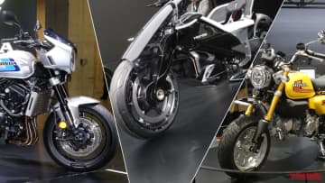 【モビショー】近未来のEVバイクと、伝統にして最新のモンキーカスタム…JMSホンダブースに刮目せよ！